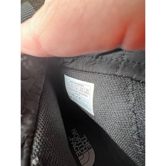 The North Face Bergen Leather Waterproof Boot Size 10.5 Black Leather Lace Up